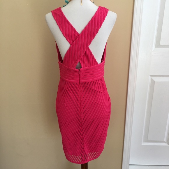 🌺Deep V Stripe Detail Mini Dress🌺 - Picture 5 of 6